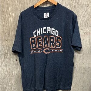NFL Team Apparel Chicago Bears 1985 Champions Tee - Navy - Large